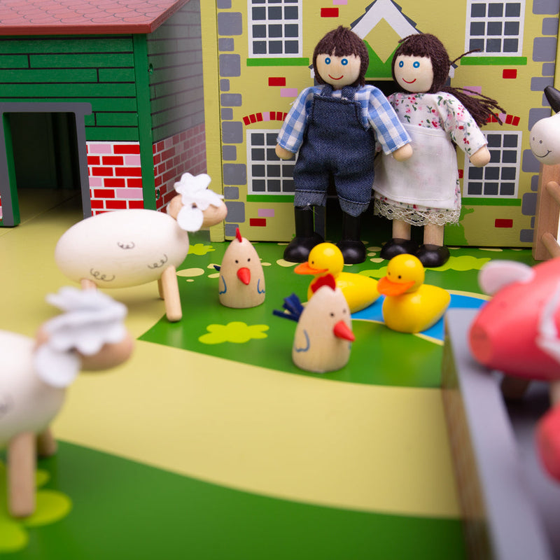 Farm Animals by Bigjigs Toys US