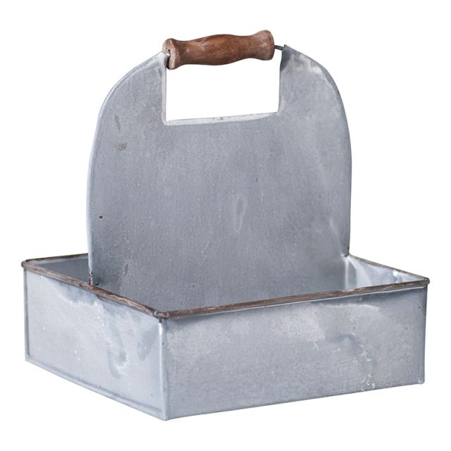 Traditional Carry-all in Weathered Zinc